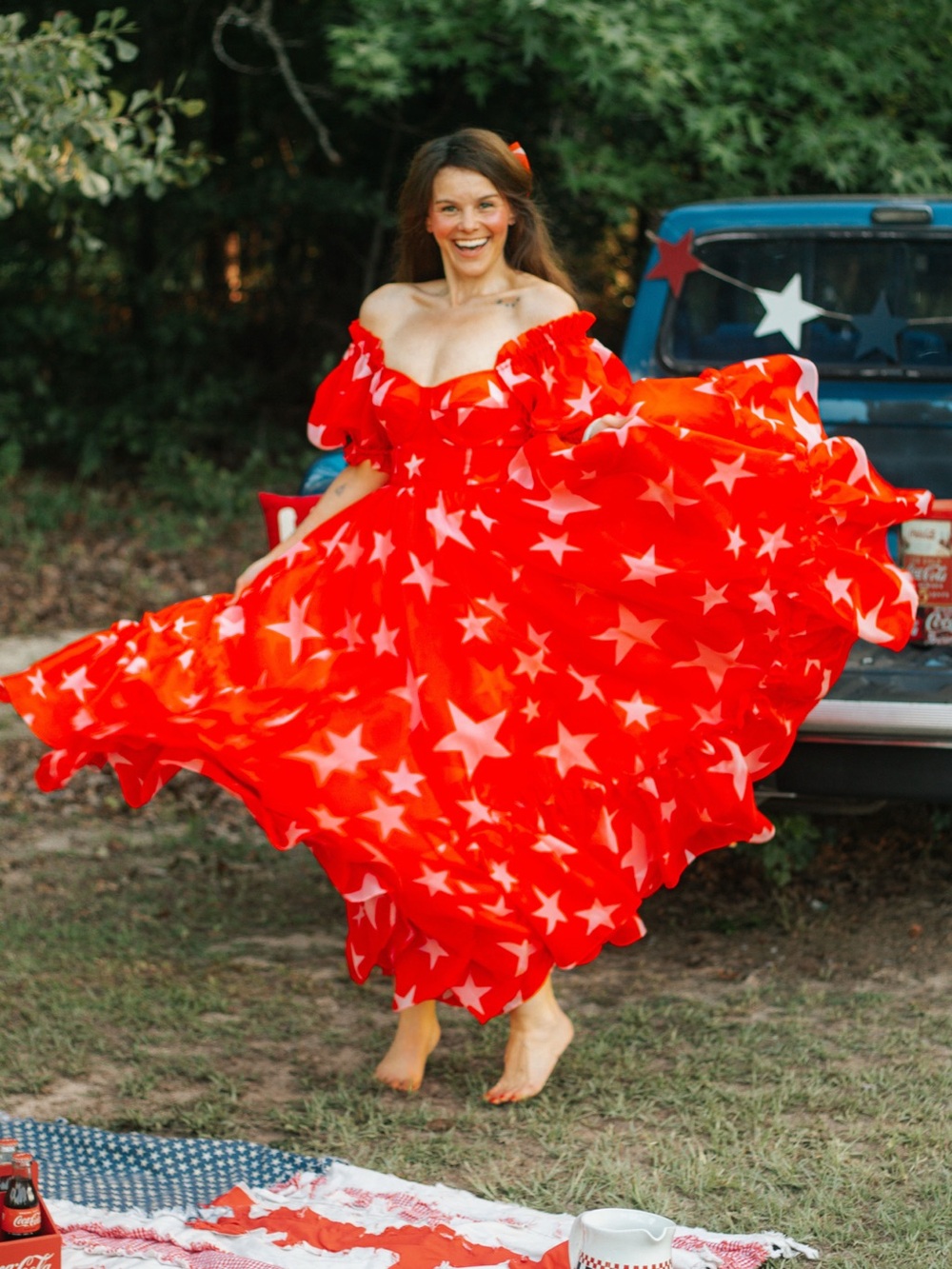 Selkie Ritz in Red Star - Picture 8 of 10